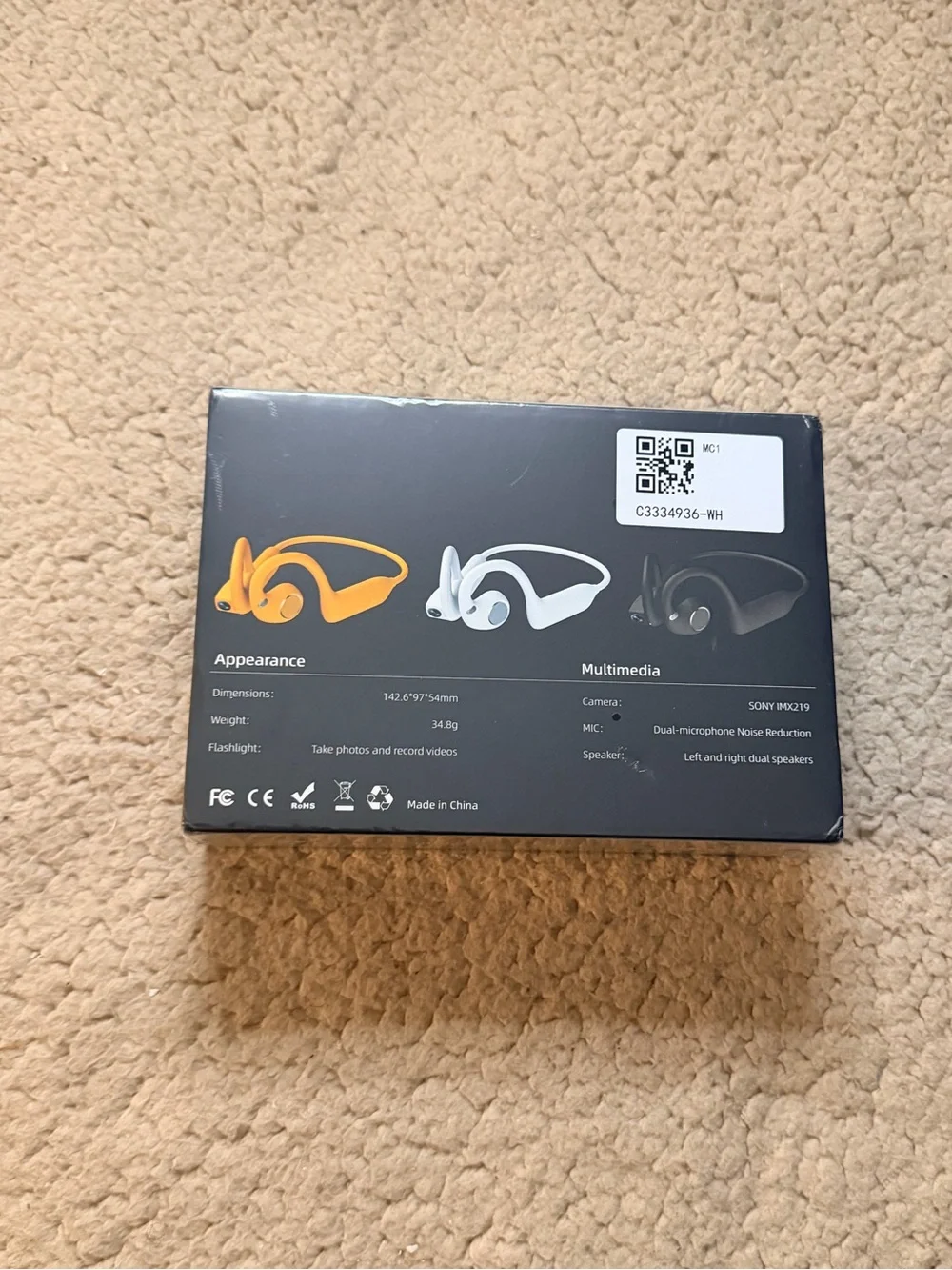 ✨ New Smart Bone Conduction / Open-Ear Headphones✨